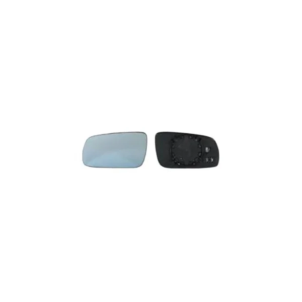 Miroir Glace rétroviseur gauche pour AUDI A3 I ph.1, 1996-2000, (grand), bleu, dégivrant, asphérique
