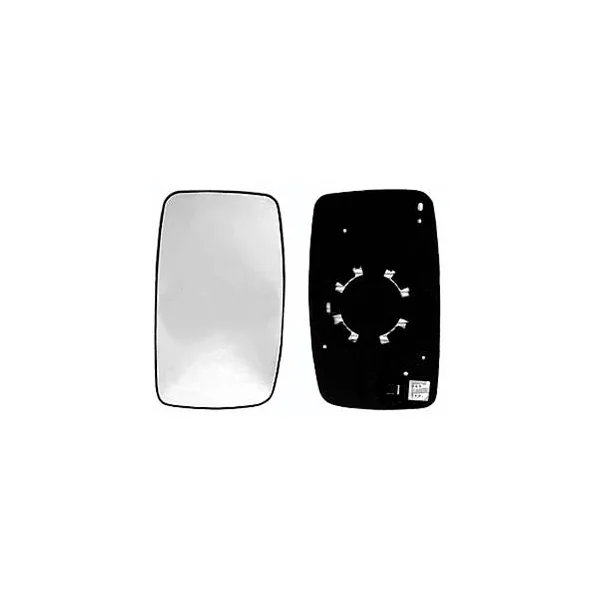 Miroir Glace rétroviseur gauche pour FIAT SCUDO II 2007-2016, à clipser, Neuf
