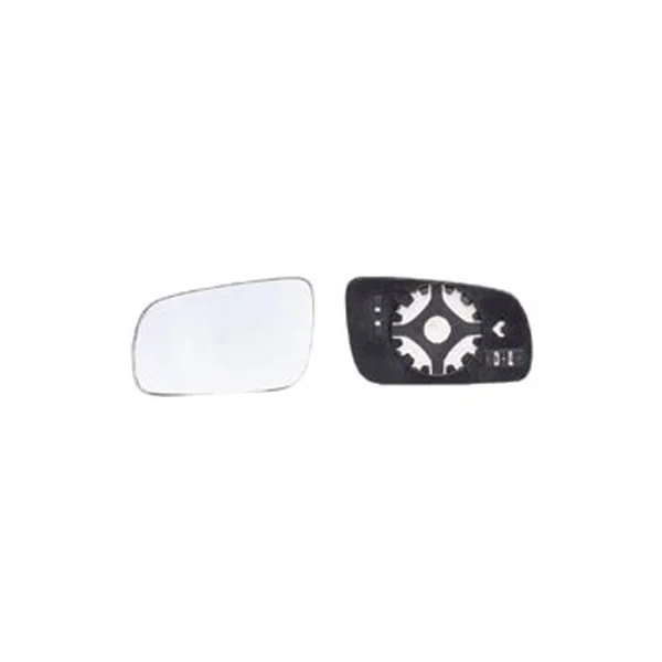 Miroir Glace rétroviseur gauche pour VOLKSWAGEN PASSAT B5 ph. 2 2000-2003, asphérique, Mod. Grand