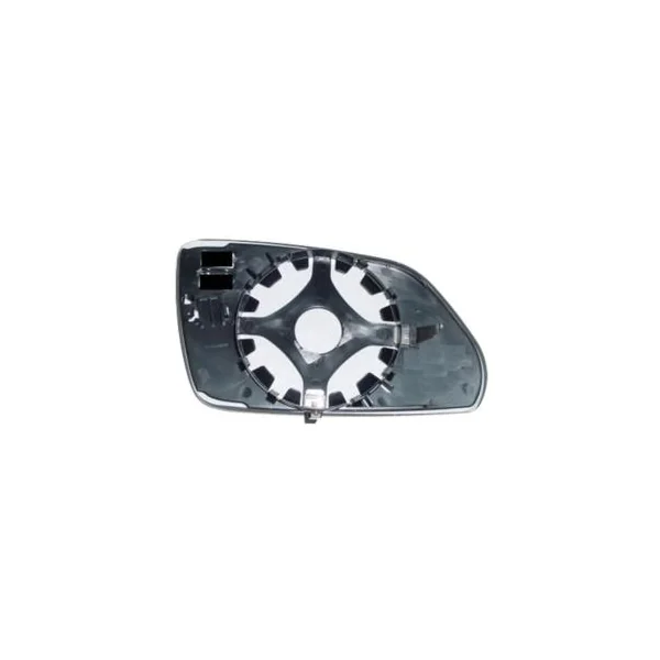 Miroir Glace rétroviseur gauche pour VOLKSWAGEN POLO IV phase 2, 2005-2009, à clipser, Neuf