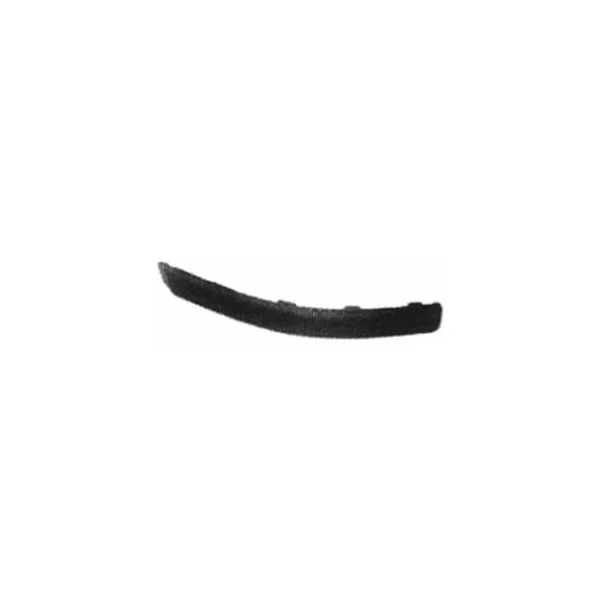 Moulure Baguette droite pour FIAT PANDA II 2003-2008, noire, pare chocs avant, Neuve