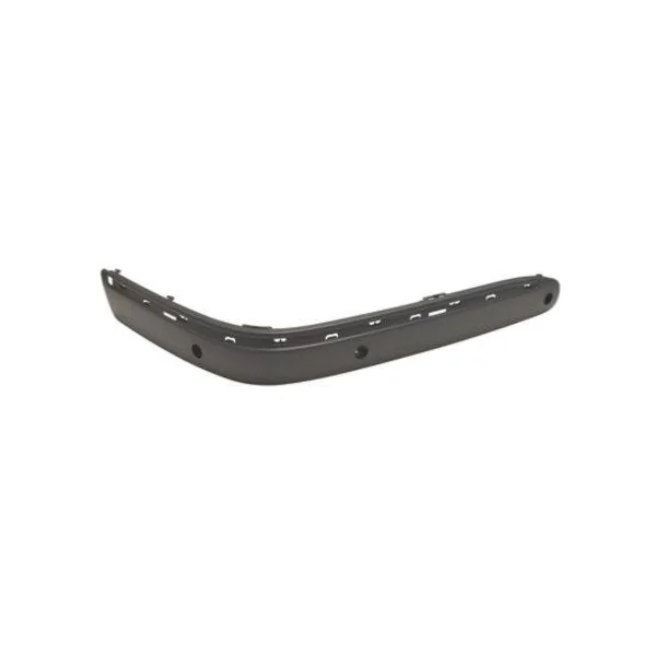 Moulure droite de pare-chocs avant pour MERCEDES CLASSE E 1999-2002 (W210), avec trous profils et PDC, Neuve