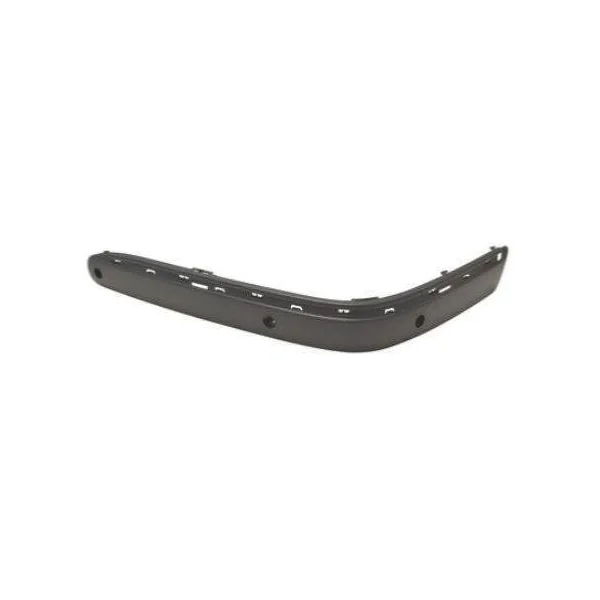 Moulure gauche de pare-chocs avant pour MERCEDES CLASSE E 1999-2002 (W210), avec trous profils et PDC, Neuve