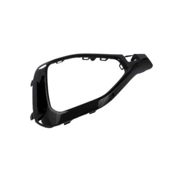 Moulure pare-chocs avant droite pour VOLKSWAGEN T-ROC depuis 2022, noire brillante, Mod. R-LINE, Neuve