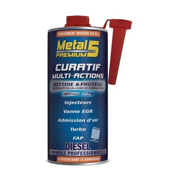 Nettoyant et protection METAL5 de la ligne de dépollution