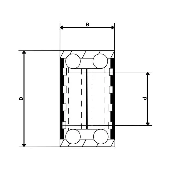 Palier compact 2051 72mm (1224803)