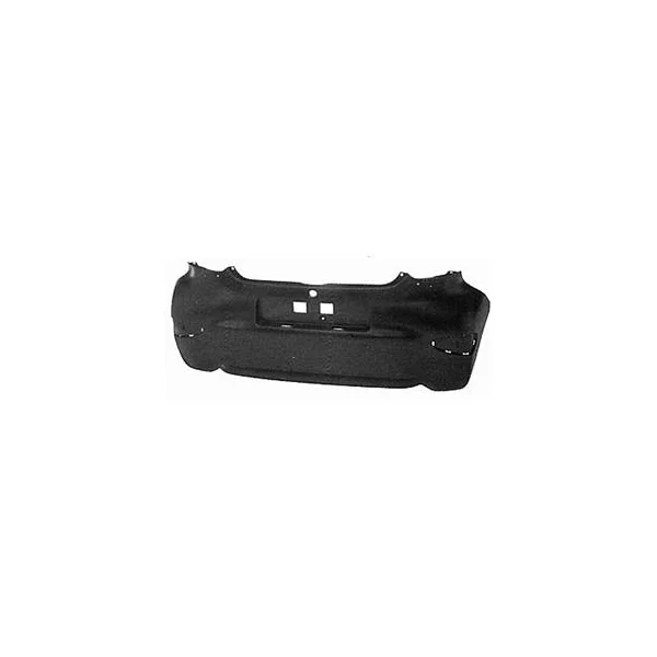 Pare chocs arrière pour TOYOTA AYGO I phase 3, 2012-2014, noir, Neuf