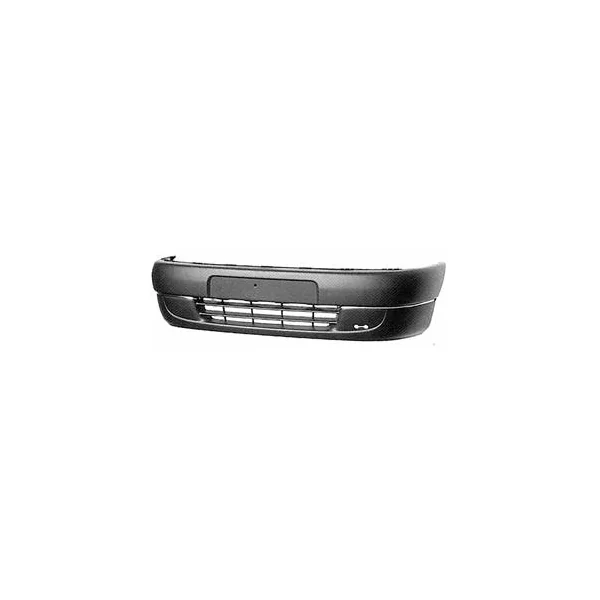 Pare chocs avant pour CITROËN BERLINGO I phase 1, 1996-2002, moulure chromée, noir, Neuf