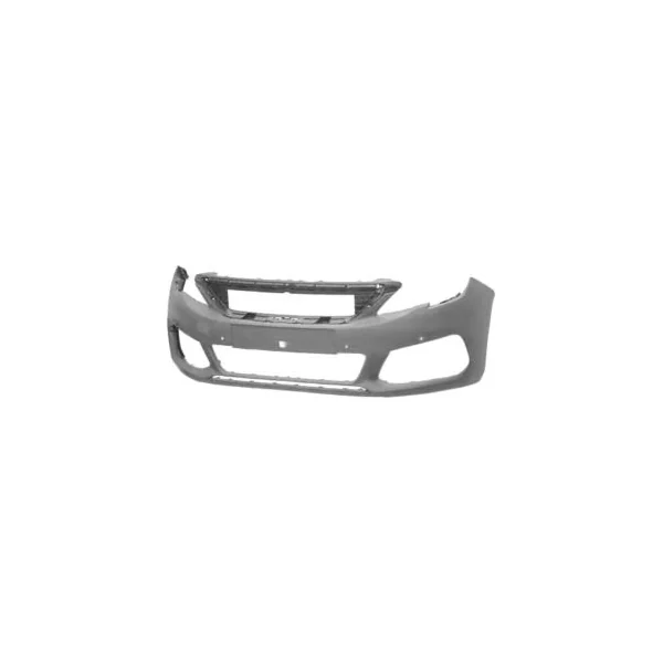 Pare chocs avant pour PEUGEOT 308 II phase 2 2017-2021 avec 4 trous radar, Neuf à peindre