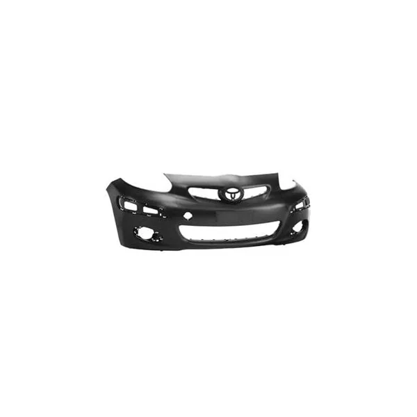 Pare chocs avant pour TOYOTA AYGO I phase 2, 2009-2012, noir, Neuf