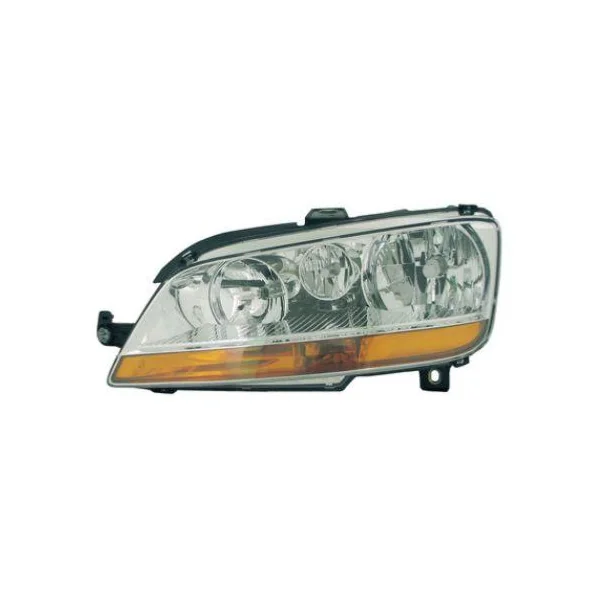 Phare avant gauche pour FIAT IDEA depuis 2003, H7+H1+H1, électrique, avec moteur, orange, modèles <2005, Neuf