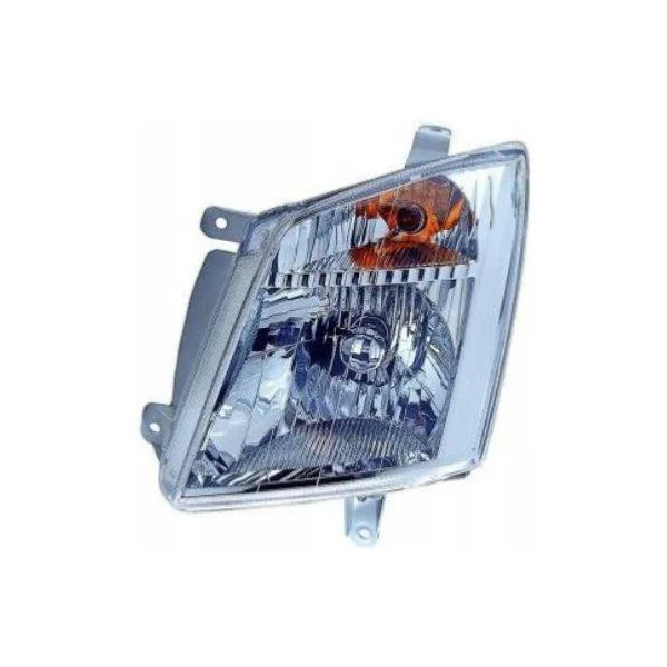 Phare avant gauche pour ISUZU D-MAX I phase 2 2007-2011, H4, avec prédisposition pour réglage électrique, Neuf