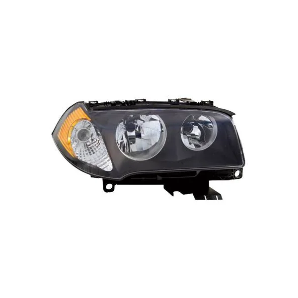Phare Optique avant droit pour BMW X3 E83 2004-2006, H7+H7, feu clignotant orange, Neuf