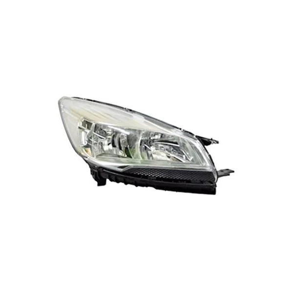 Phare Optique avant droit pour FORD KUGA II ph. 1 2013-2016, H7+H15, fond chromé, Neuf