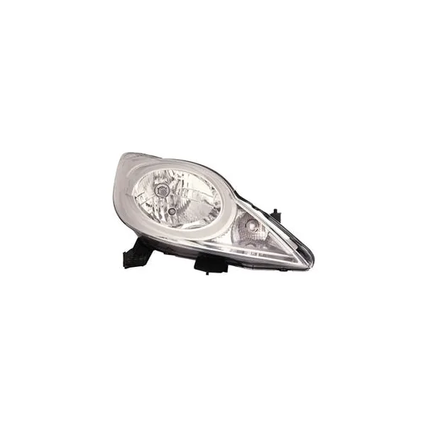 Phare Optique avant droit pour PEUGEOT 107 phase 3, 2012-2014, H4, Neuf