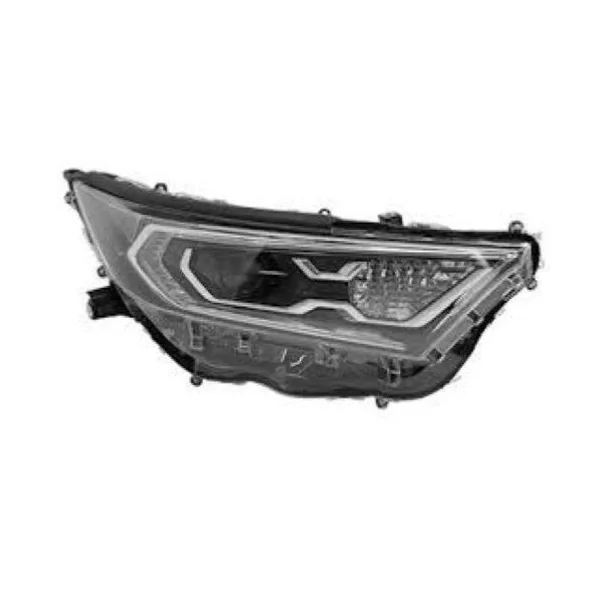 Phare Optique avant droit à LED pour TOYOTA RAV 4 depuis 2019, avec moteur, feu de jour led, Neuf