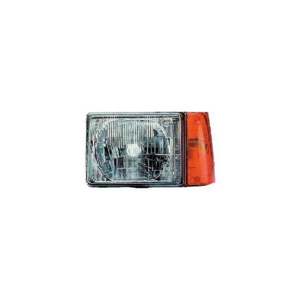 Phare Optique avant gauche pour FIAT PANDA I, 1986-1997, manuel, feu clignotant orange, Neuf