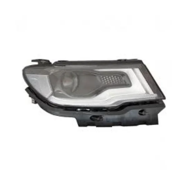Phare Optique avant gauche pour JEEP COMPASS 2017-2021,HB3, avec moteur, feu de jour, LED, Neuf