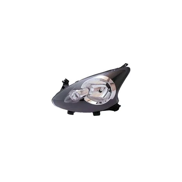Phare Optique avant gauche pour TOYOTA AYGO I phase 2, 2009-2012, H4, Neuf