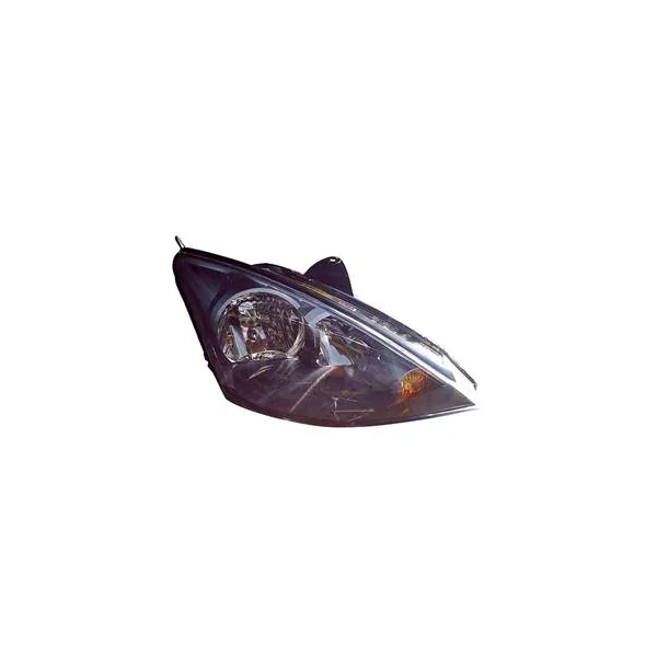 Phare optique électrique avant droit pour FORD FOCUS I phase 2, 2001-2004, H7+H1, fond noir, Neuf