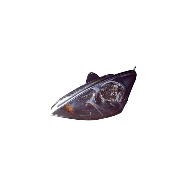 Phare optique électrique avant gauche pour FORD FOCUS I phase 2, 2001-2004, H7+H1, fond noir, Neuf
