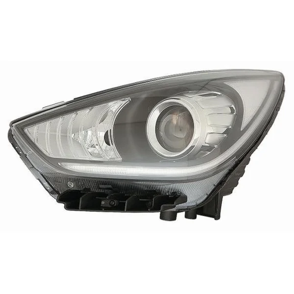 Phare Optique électrique avant gauche à LED pour KIA NIRO 2016-2019, HB3-PY21W, fond noir, Neuf