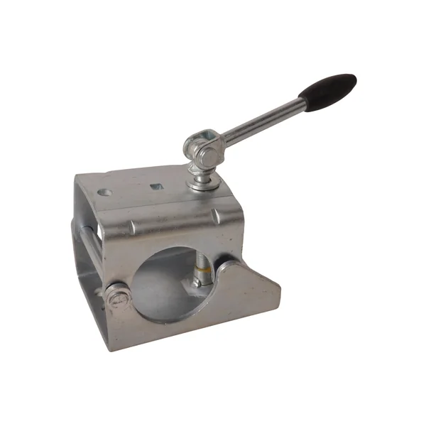 Pince pour roue jockey 60mm avec vis à garret