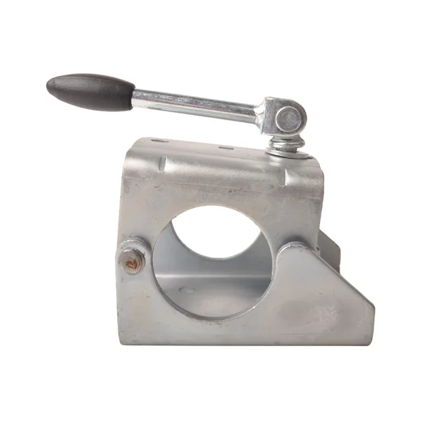 Pince pour roue jockey 60mm avec vis à garret