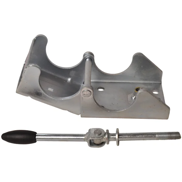 Pince pour roue jockey 60mm avec vis à garret