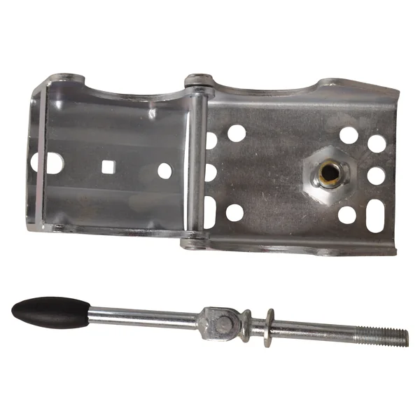 Pince pour roue jockey 60mm avec vis à garret