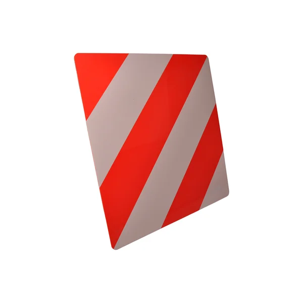 Plaque de signalisation de charge dépassante 42,3x42,3 cm ALUMINIUM - extra-résistant