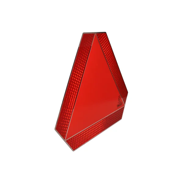 Plaque de signalisation trafic lent - 36x41 cm - Aluminium