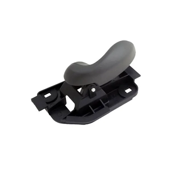 Poignée de porte avant / arrière gauche pour FIAT PUNTO II ph. 2 2003-2009, interne, Noire, Neuve