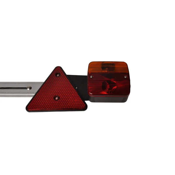 Rampe de signalisation - 140 > 200 cm - catadioptres inclus - 7 broches