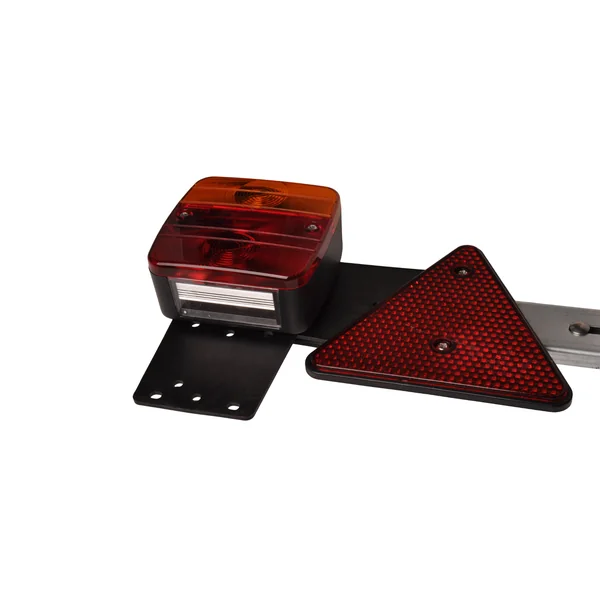 Rampe de signalisation - 140 > 200 cm - catadioptres inclus - 7 broches
