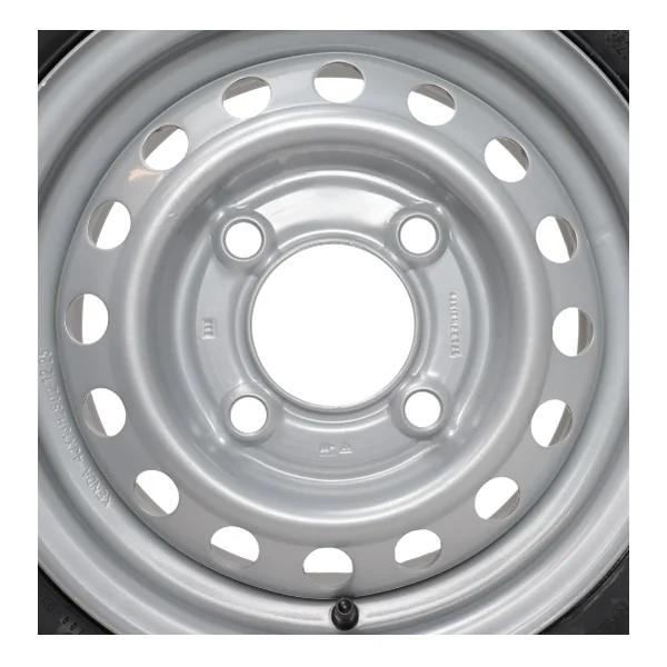 Roue complète de remorque - 135/80R13 - entraxe : 4x130 - capacité de charge : 335 kg - diamètre du moyeu : 85 mm
