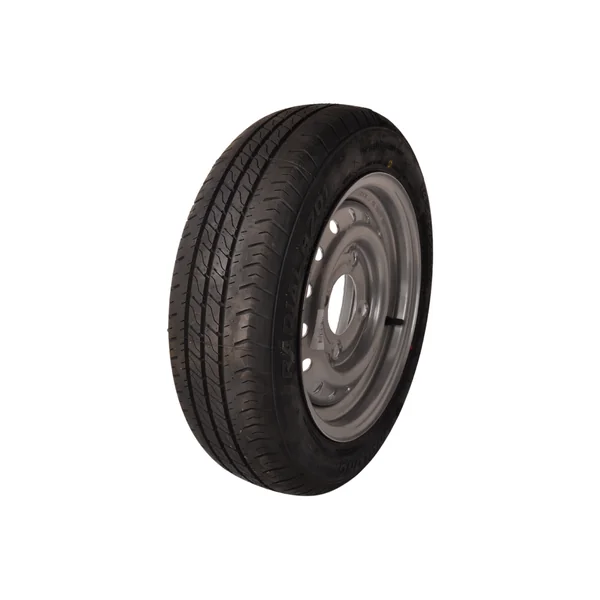 Roue complète de remorque - 145/70R13 - entraxe : 4x130 - capacité de charge : 375 kg - diamètre du moyeu : 85 mm