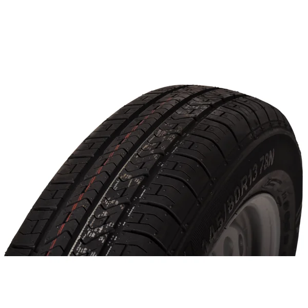 Roue complète de remorque - 145/80R13 - entraxe : 4x100 - capacité de charge : 425 kg - diamètre du moyeu : 57 mm