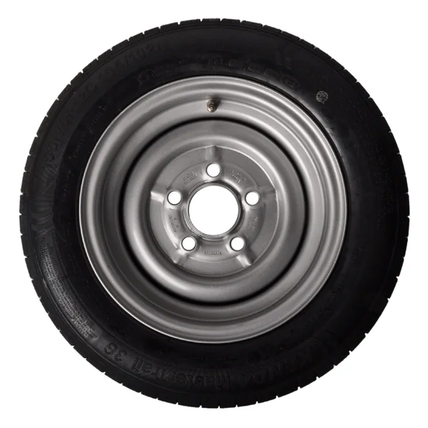 Roue complète de remorque - 155/70R12C - entraxe : 5x112 - capacité de charge : 900 kg - diamètre du moyeu : 67 mm
