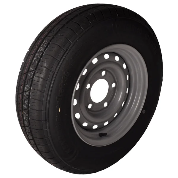 Roue complète de remorque - 185R14C - entraxe : 5x140 - capacité de charge : 900 kg - diamètre du moyeu : 94 mm