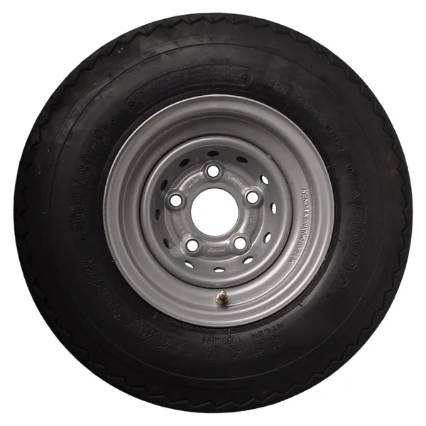 Roue complète de remorque - 20.5x8.00-10 - entraxe : 5x112 - capacité de charge : 750 kg - diamètre du moyeu : 67 mm - 10PR