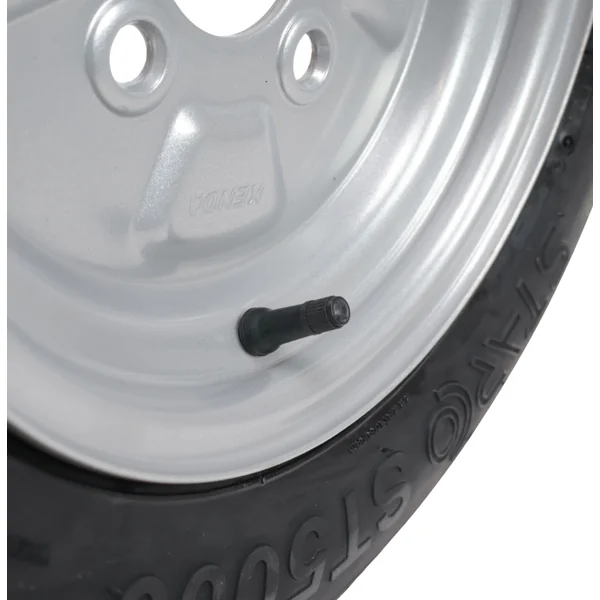 Roue complète de remorque - 4.50-10 - entraxe : 4x100 - capacité de charge : 400 kg - diamètre du moyeu : 60 mm - 6PR