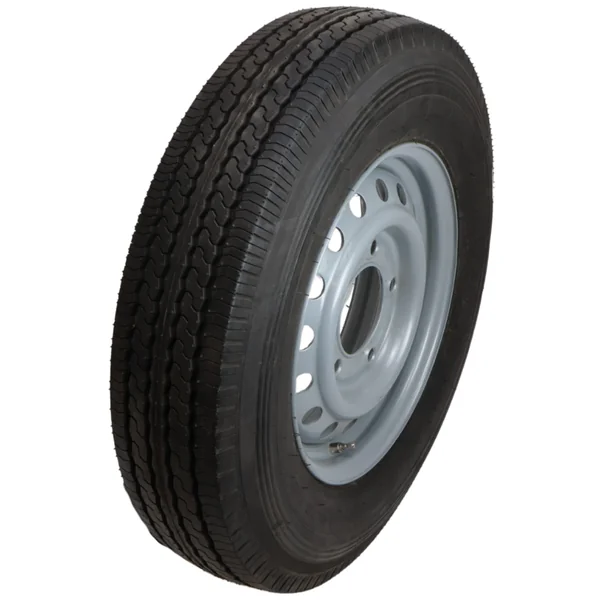 Roue complète de remorque - 6.50R16 - entraxe : 5x165.1 - capacité de charge : 900 kg - diamètre du moyeu : 114.6 mm