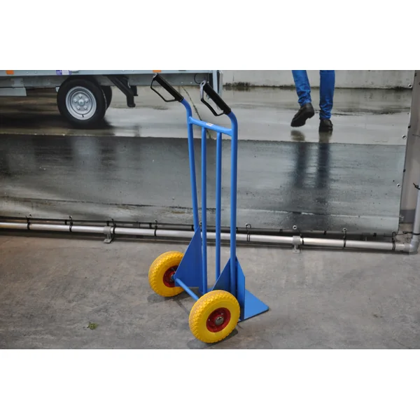 Roue de diable - 3.00-4 - pneu plein et jante en acier - capacité de charge maximale 100 kg - diamètre trou d'axe/nombre de moyeux 20 mm - roulements à billes inclus