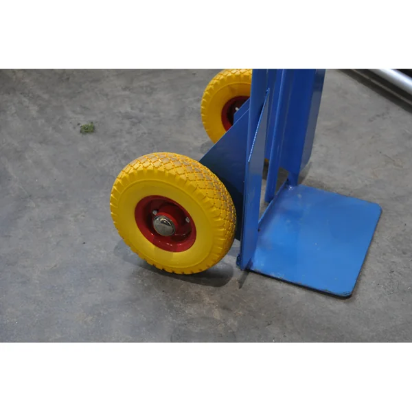 Roue de diable - 3.00-4 - pneu plein et jante en acier - capacité de charge maximale 100 kg - diamètre trou d'axe/nombre de moyeux 20 mm - roulements à billes inclus