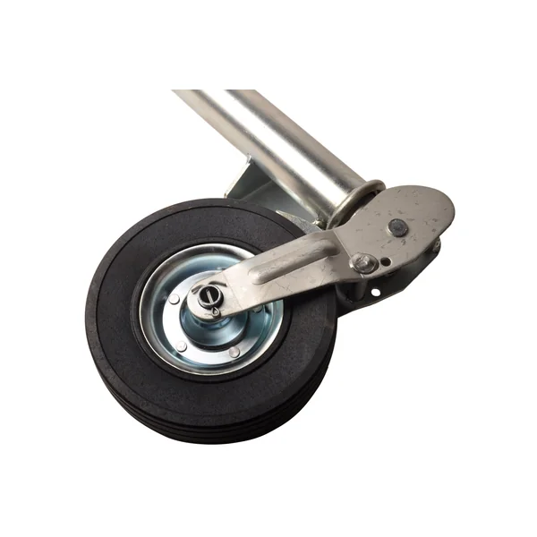 Roue jockey - rondes 60 mm - capacité de charge : 500 kg automatiques - plus long