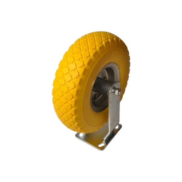 Roulette fixe PU 3.00-4 - 80 kg - hauteur totale : 300 mm