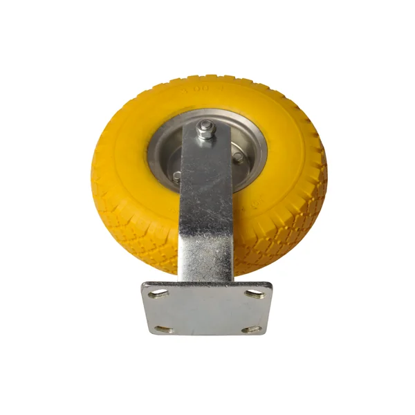 Roulette fixe PU 3.00-4 - 80 kg - hauteur totale : 300 mm