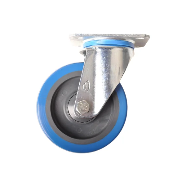 Roulette pivotante 200 kg - hauteur totale : 155 mm