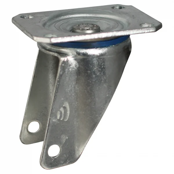 Roulette pivotante 200 kg - hauteur totale : 155 mm